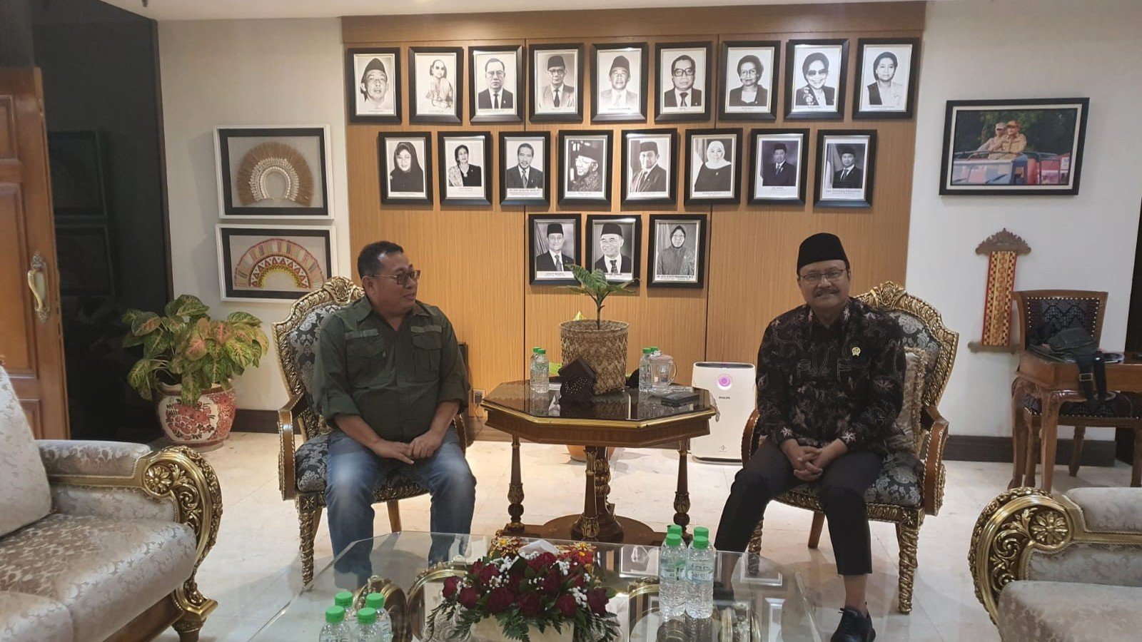Serikat Media Siber Indonesia Kunjungi Mensos RI Jelang Hari Pers Nasional