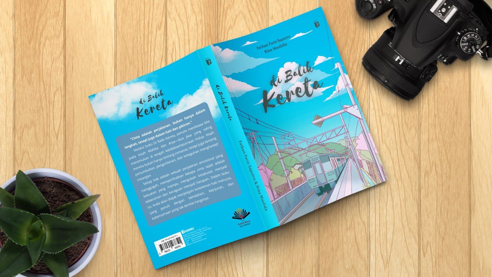 Dua Penulis Muda Kolaborasi Luncurkan Novel ‘di Balik Kereta’