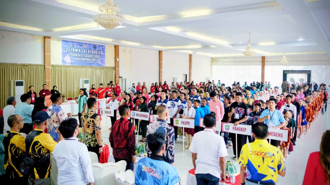 Bupati Uji Apresiasi Pembukaan Pra Porprov Dancesport Sulsel di Bantaeng