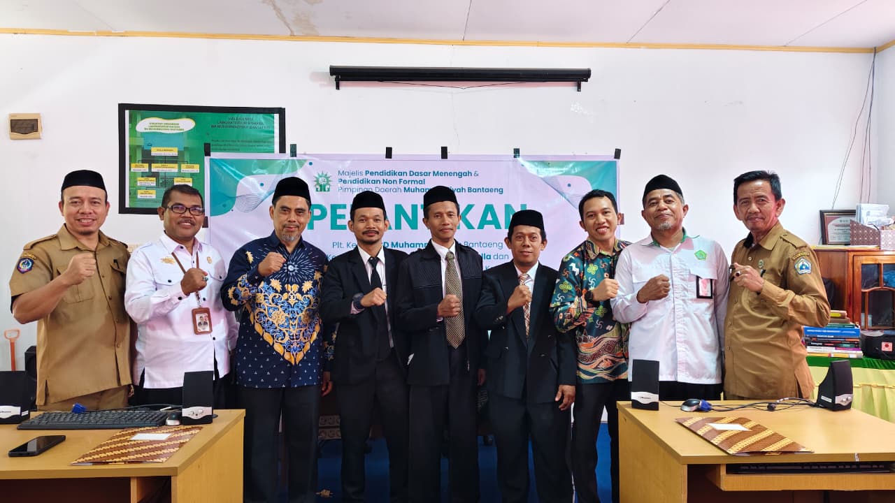 Ketua PDM Bantaeng Lantik 2 Kepsek Definitif dan 1 Plt, Tekankan Keberlanjutan-Peningkatan