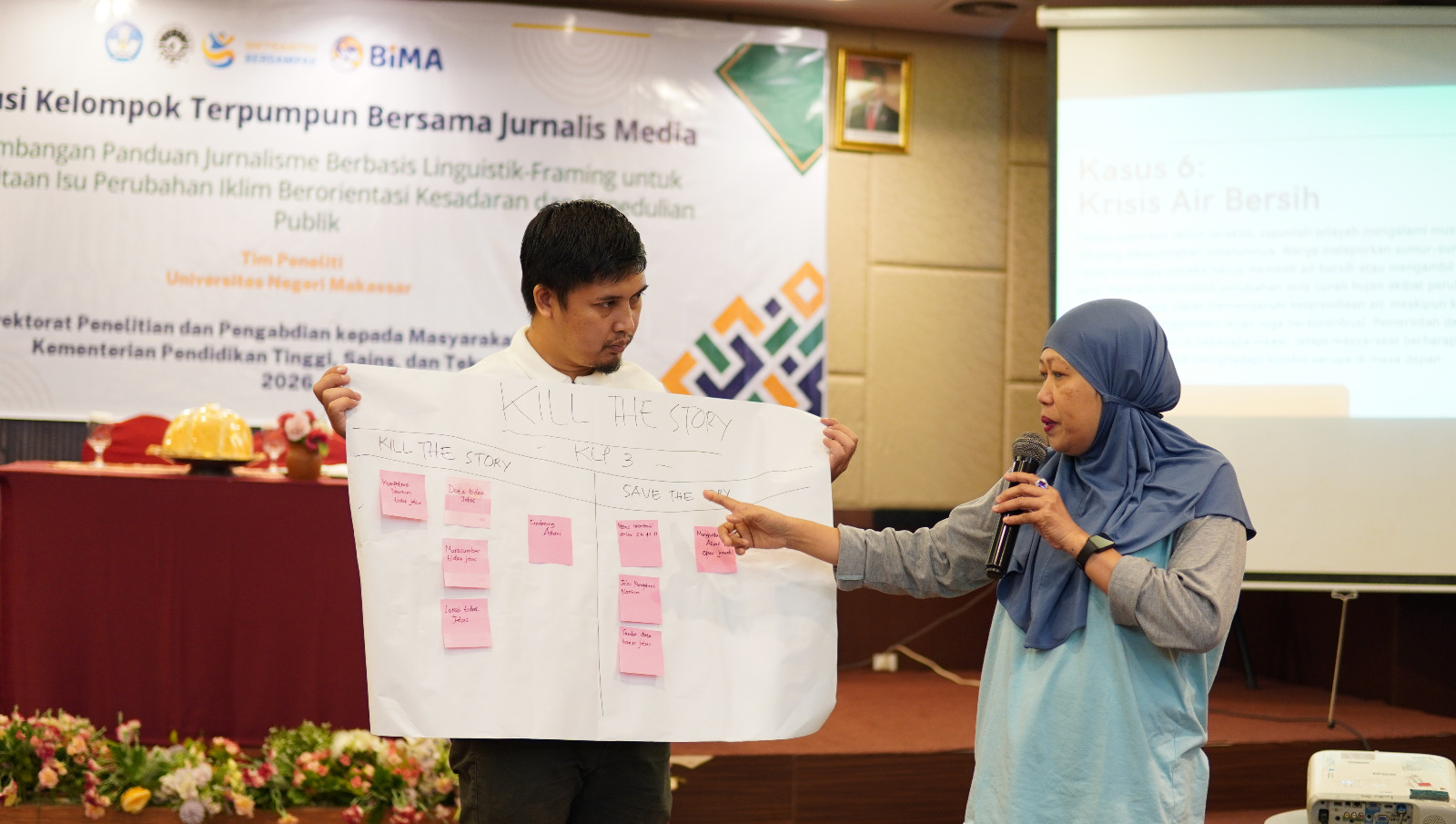 Gandeng Jurnalis, Tim Peneliti UNM Susun Panduan Pemberitaan Isu Perubahan Iklim