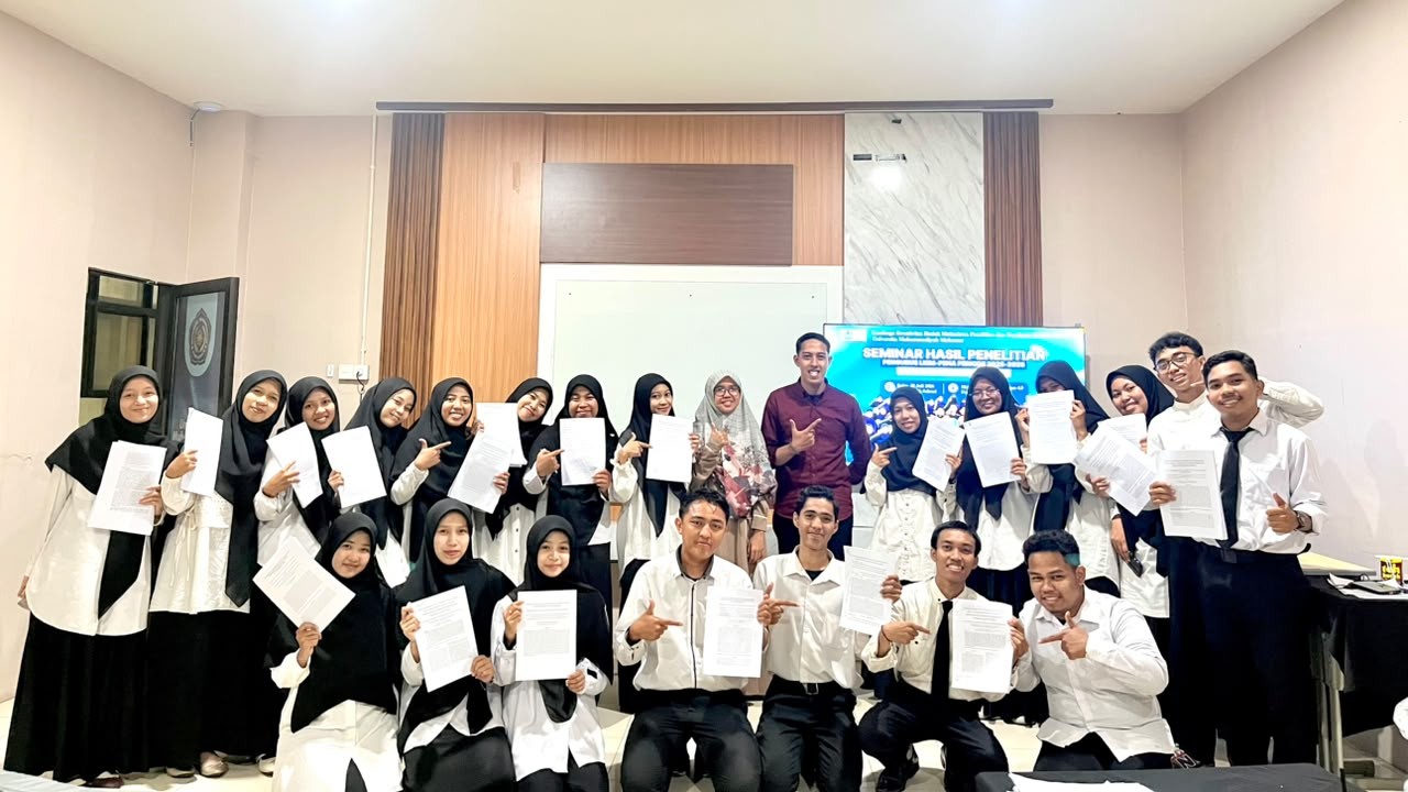 Sambut Indonesia Emas 2045, UKM LKIM-PENA Unismuh Makassar Gelar Seminar Hasil Riset
