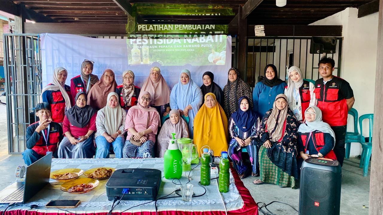 Mahasiswa KKN Unhas Edukasi Pembuatan Pestisida Alami di Sidrap untuk Tekan Biaya Tani