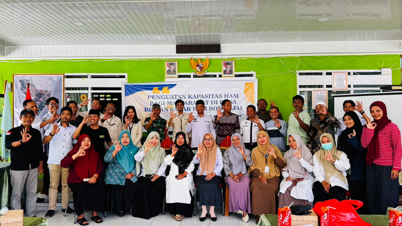 Bonto Jai Bantaeng Bergerak Jadi Desa Sadar HAM, Libatkan Kelompok Rentan